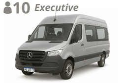 VAN, up to 10 passengers with luggage